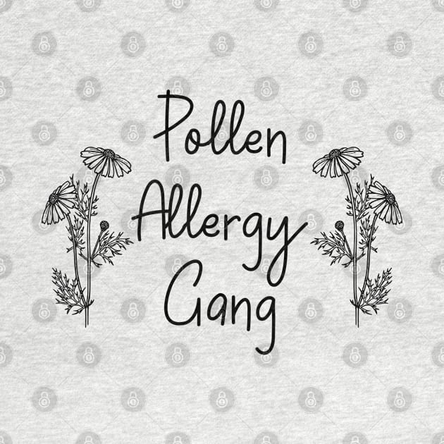 Pollen Allergy Gang by Designs by Dyer